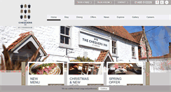 Desktop Screenshot of chequersinnthornham.com